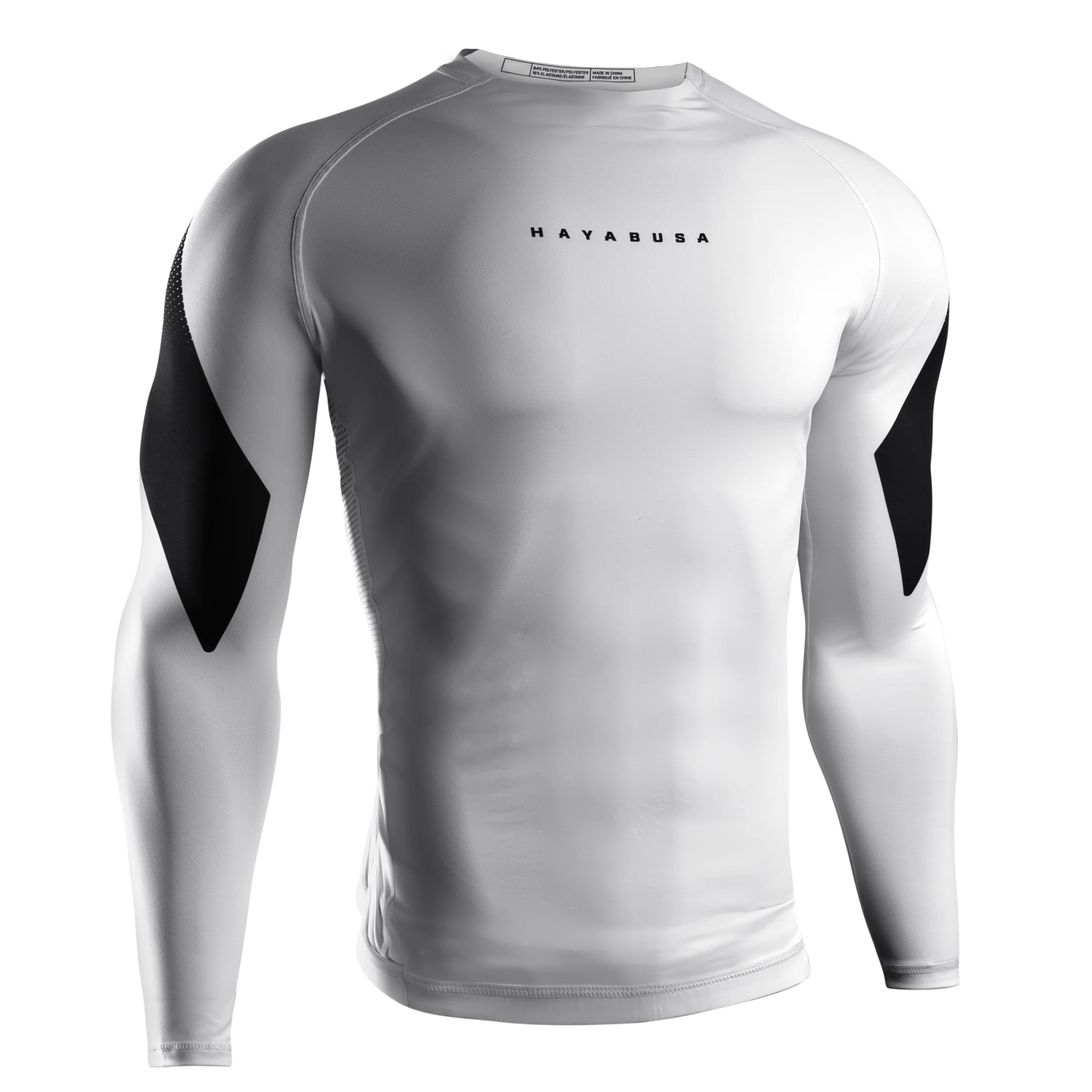 Hayabusa Men’s Pro Ranked Long Sleeve Rash Guard - Image 2