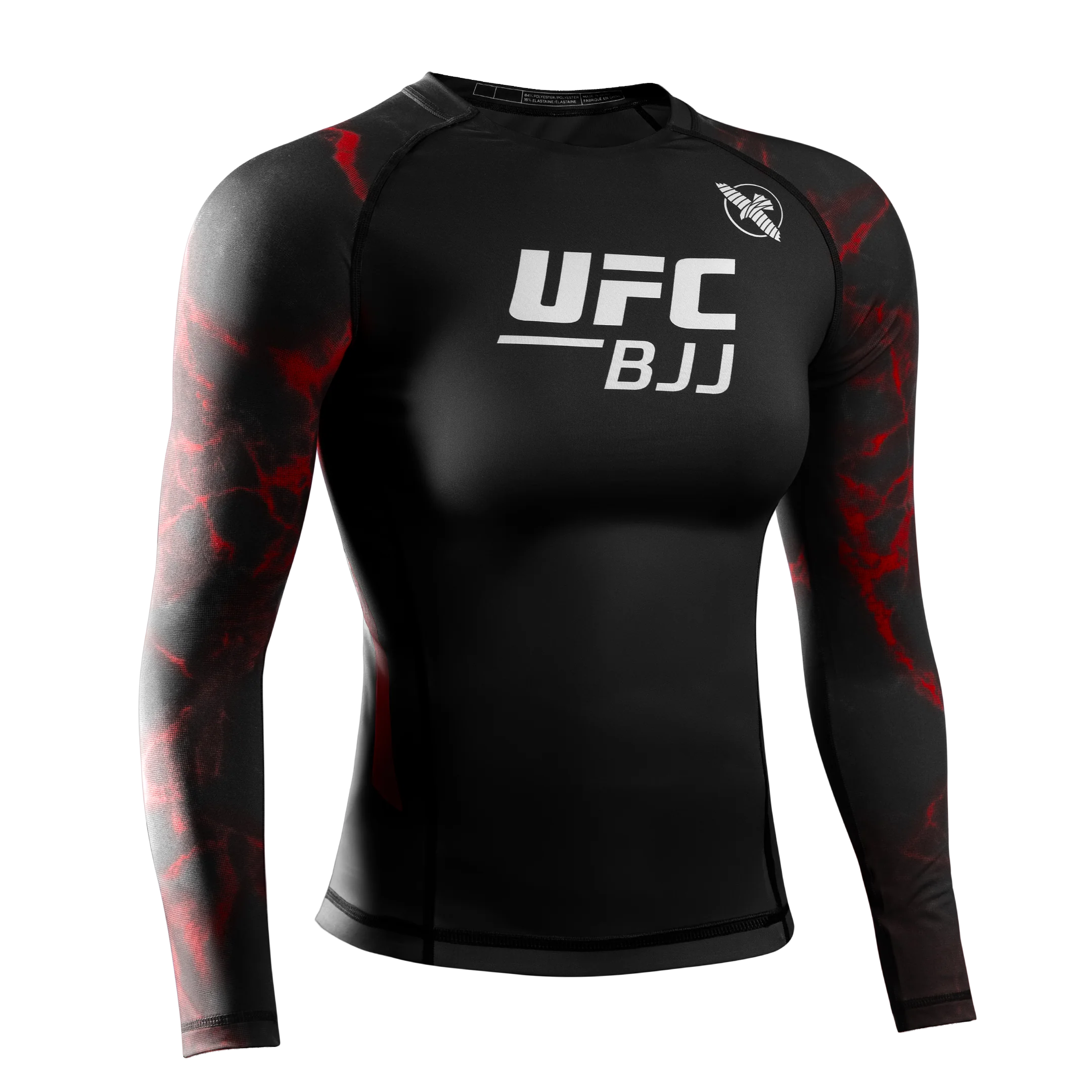 UFC BJJ Women’s Long Sleeve Rash Guard - Image 2